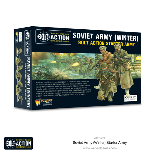 Bolt Action: Soviet Army (Winter) starter army - Warlord Games
