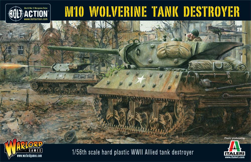 Bolt Action: M10 Tank Destroyer/Wolverine (Plastic Box) - Warlord Games