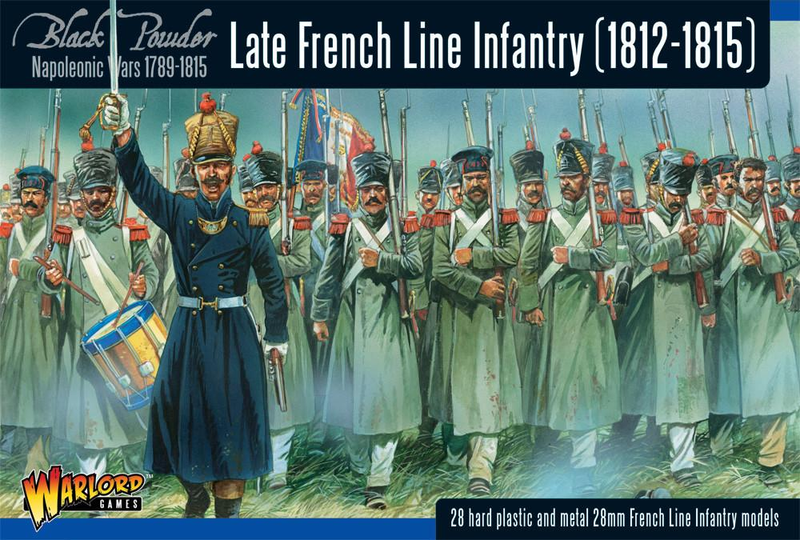 Black Powder: Napoleonic War Late French Line Infantry (1812-1815) - Warlord Games