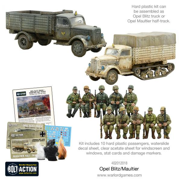 Bolt Action: Opel Blitz/Maultier - Warlord Games