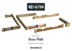 Bolt Action: Stone Walls plastic boxed set - Warlord Games