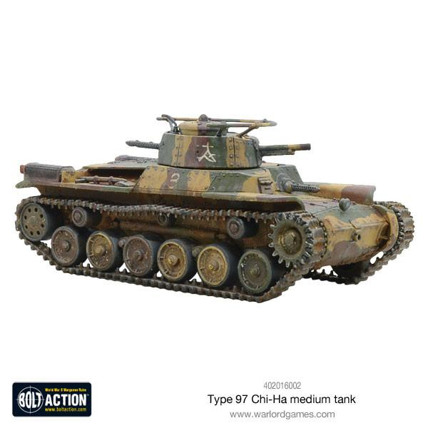 Bolt Action: Chi-Ha Japanese tank - Warlord Games