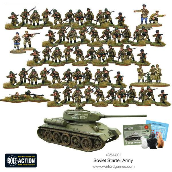 Bolt Action: Soviet Starter Army - Warlord Games