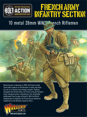 Bolt Action: French Army Infantry section - Warlord Games