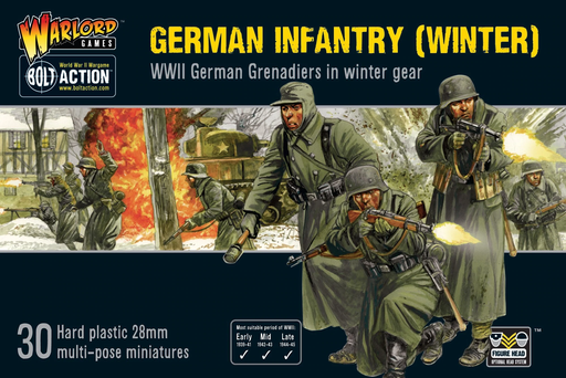 Bolt Action: Germans Infantry (Winter) - Warlord Games