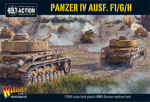 Bolt Action: Panzer IV Ausf. F1/G/H medium tank (plastic) - Warlord Games