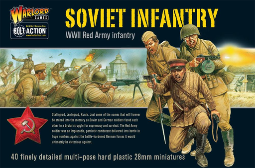 Bolt Action: Soviet Infantry plastic box set - Warlord Games