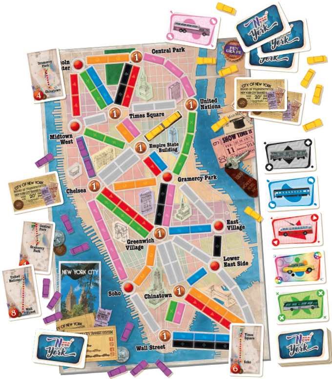 Ticket To Ride: New York - Days of Wonder