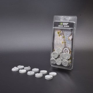 Gamers Grass - Urban Warfare Resin Bases, Round 25mm (x10) - Gamers Grass
