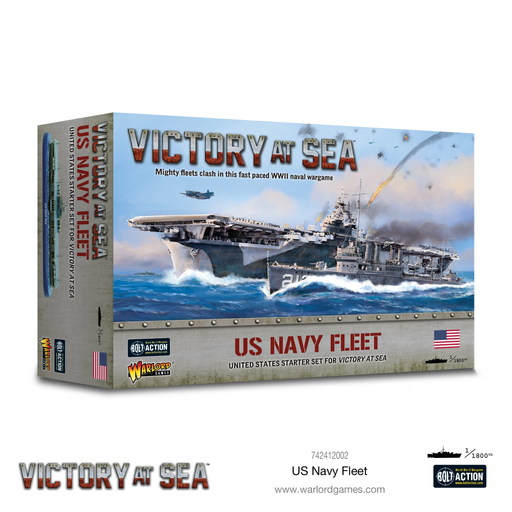 Victory at Sea US Navy Fleet - Warlord Games