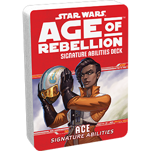 Star Wars Age of Rebellion Ace Signature Abilites Deck - Fantasy Flight Games