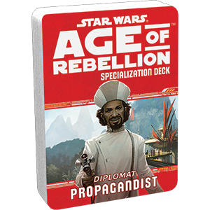 Star Wars Age of Rebellion Propagandist Specialization Deck - Fantasy Flight Games
