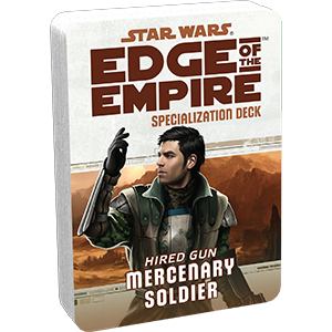 Star Wars Edge of the Empire Mercenary Soldier Specialization Deck - Fantasy Flight Games