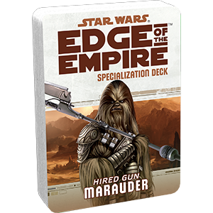 Star Wars Edge of the Empire Marauder Specialization Deck - Fantasy Flight Games