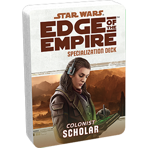 Star Wars Edge of the Empire Scholar Specialization Deck - Fantasy Flight Games