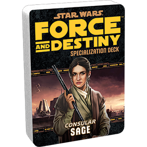 Star Wars Fore and Destiny Sage Specialization Deck - Fantasy Flight Games
