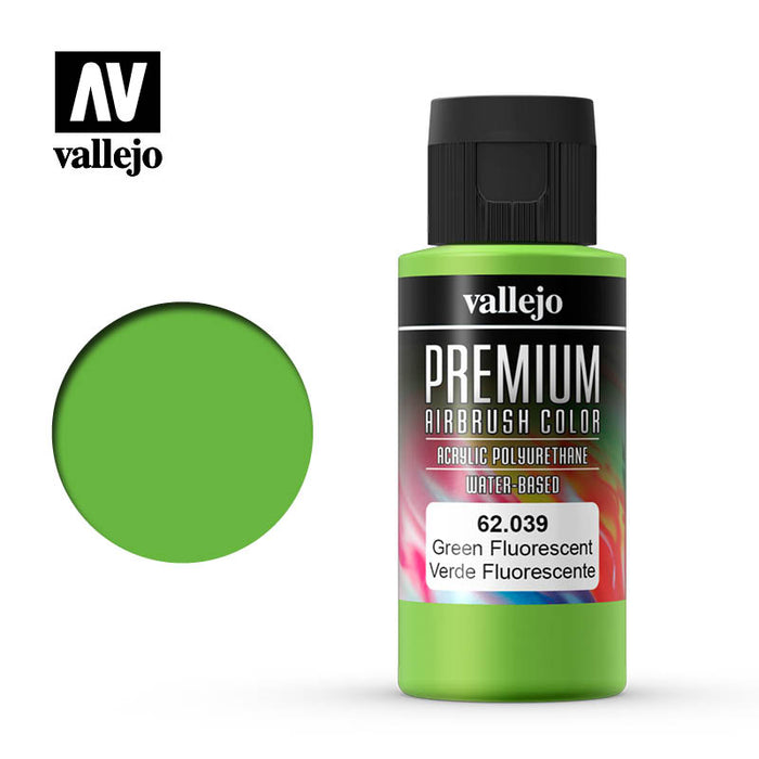 Premium Color 60ml - Green Fluorescent - Vallejo