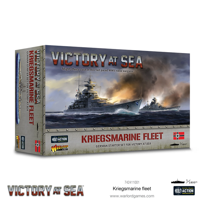 Victory at Sea Kriegsmarine Fleet - Warlord Games