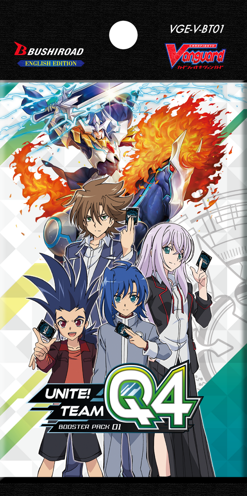 Cardfight!! Vanguard V-BT01 Unite! Team Q4 Booster Pack - Bushiroad