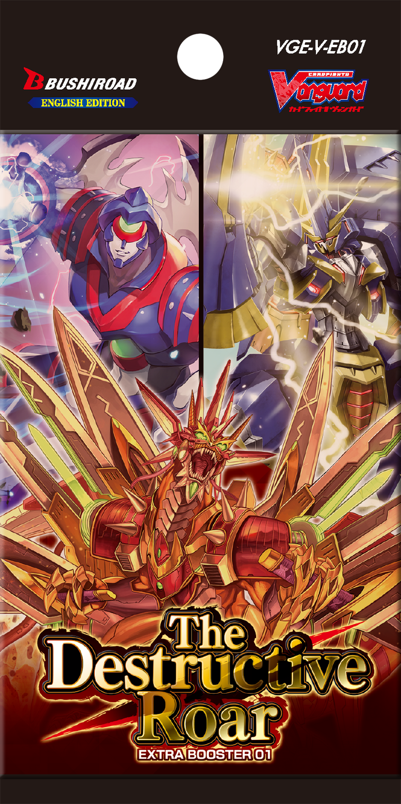 Cardfight!! Vanguard V-EB01 The Destructive Roar Extra Booster Pack - Bushiroad