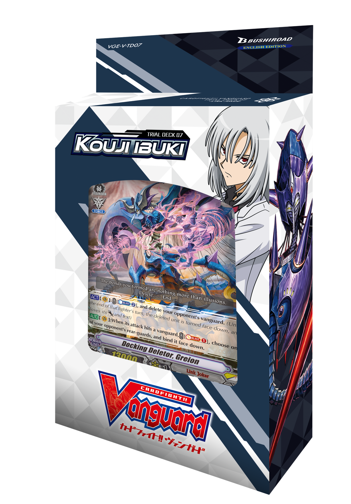 Cardfight!! Vanguard Kouji Ibuki Trial Deck 07 — Athena Games Ltd Cardfight!! Vanguard Kouji Ibuki Trial Deck 07 — Athena Games Ltd