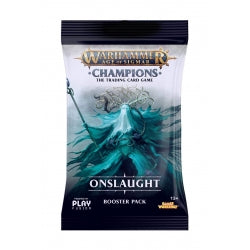 Age of Sigmar Warhammer Champions Onslaught Booster Pack - PlayFusion