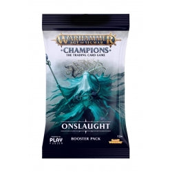 Age of Sigmar Warhammer Champions Onslaught Booster Pack - PlayFusion