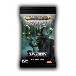 Age of Sigmar Champions Savagery Booster Pack - PlayFusion