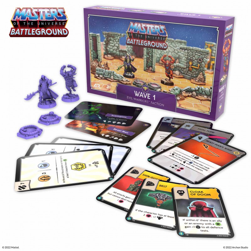 Masters of the Universe: Battleground Wave 1: Evil Warriors Faction Pack - Archon Studio