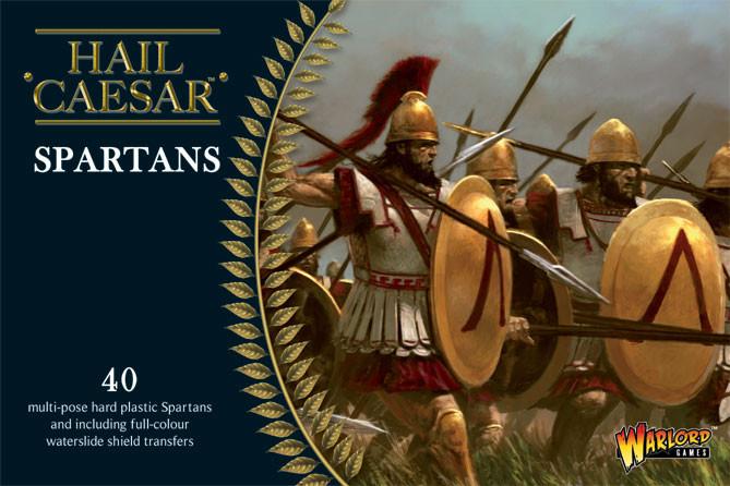 Spartans plastic boxed set - Hail Caesar - Warlord Games