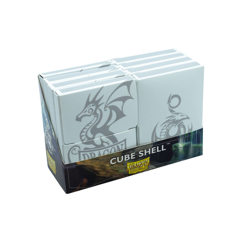 Dragon Shield Cube Shell - White - Arcane Tinmen