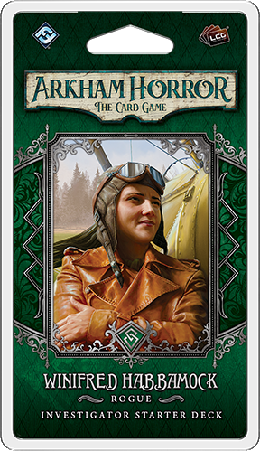 Winifred Habbamock Investigator Starter Deck - Arkham Horror: The Card Winifred Habbamock Investigator Starter Deck - Arkham Horror: The Card