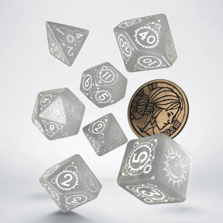 Witcher Dice Set Ciri - The Lady of Space and Time - Q-Workshop