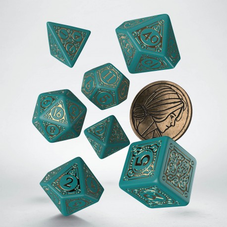 Witcher Dice Set Triss - The Beautiful Healer - Q-Workshop