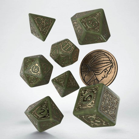 Witcher Dice Set Triss - The Fourteenth of the Hill - Q-Workshop