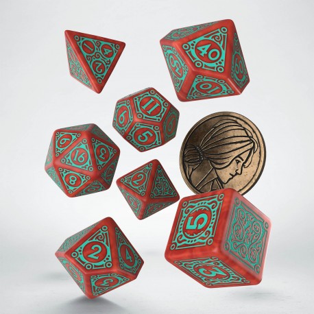 Witcher Dice Set Triss - Merigold the Fear - Q-Workshop