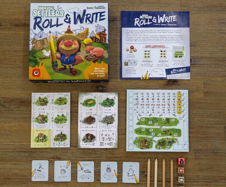 Imperial Settlers Roll & Write - Portal Games