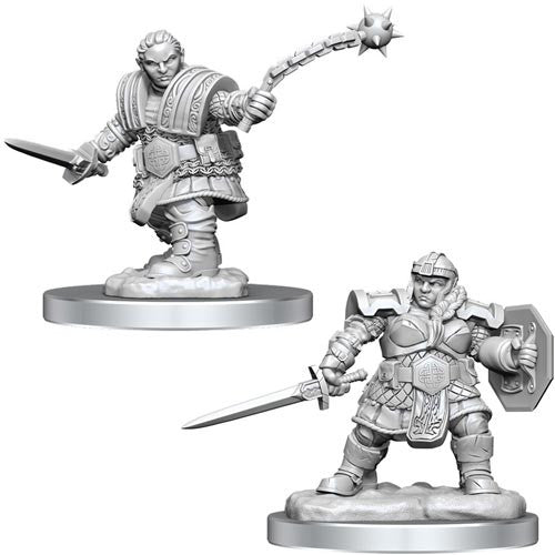 D&D Nolzur's Marvelous Miniatures: Dwarf Fighter Female - Wizkids
