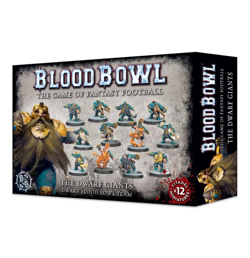 The Dwarf Giants - Dwarf Blood Bowl Team - Games Workshop