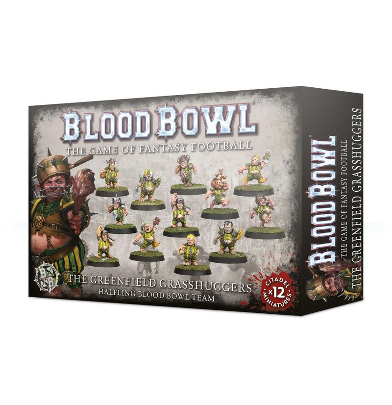The Greenfield Grasshuggers - Halfling Blood Bowl Team - Games Workshop