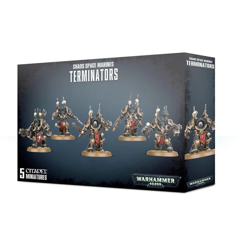 Chaos Space Marines Terminators - Games Workshop
