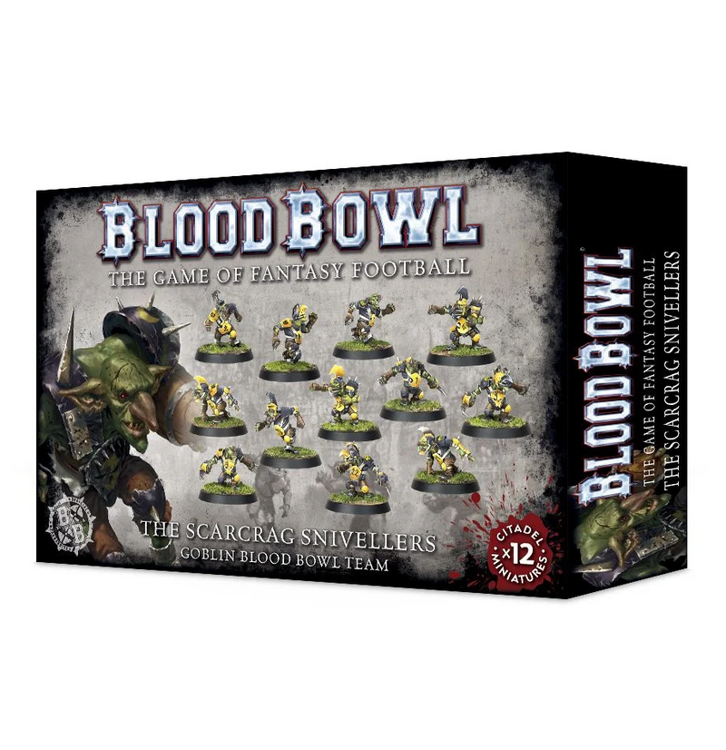 The Scarcrag Snivellers - Goblin Blood Bowl Team - Games Workshop