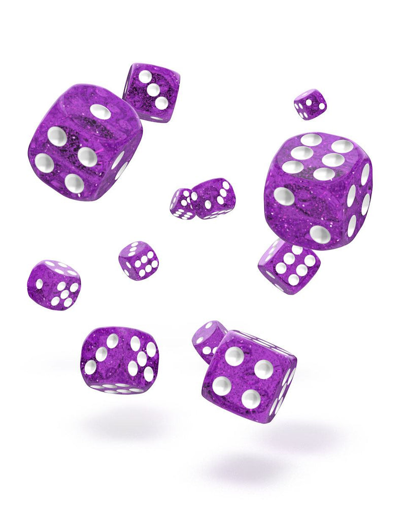 Oakie Doakie Dice D6 Dice 12 mm Speckled - Purple (36) - Oakie Doakie Dice