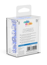 Oakie Doakie Dice D6 Dice 12 mm Solid - Blue (36) - Oakie Doakie Dice