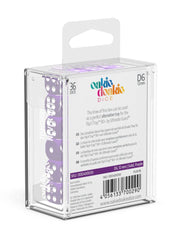 Oakie Doakie Dice D6 Dice 12 mm Solid - Purple (36) - Oakie Doakie Dice