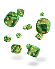 Oakie Doakie Dice D6 Dice 12 mm Gemidice - Jungle (36) - Oakie Doakie Dice