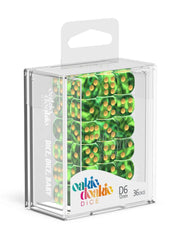 Oakie Doakie Dice D6 Dice 12 mm Gemidice - Jungle (36) - Oakie Doakie Dice