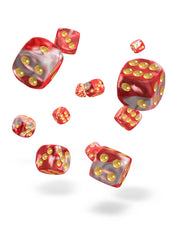Oakie Doakie Dice D6 Dice 12 mm Gemidice - Red Sky (36) - Oakie Doakie Dice