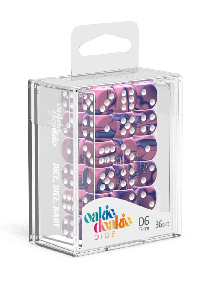 Oakie Doakie Dice D6 Dice 12 mm Gemidice - Venus (36) - Oakie Doakie Dice
