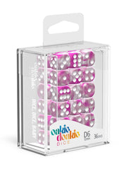 Oakie Doakie Dice D6 Dice 12 mm Gemidice - Magnolia (36) - Oakie Doakie Dice